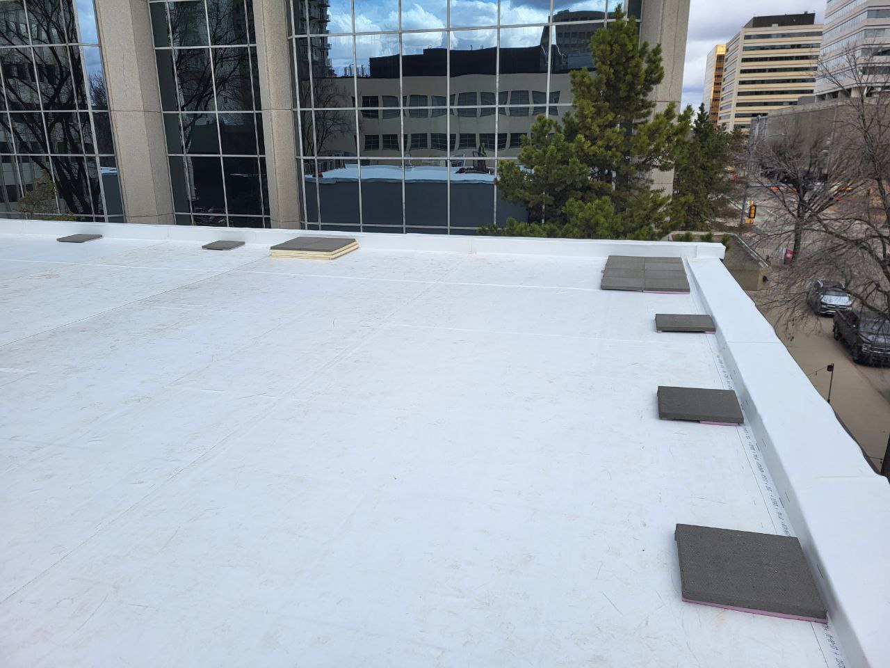 TPO Membrane Installation